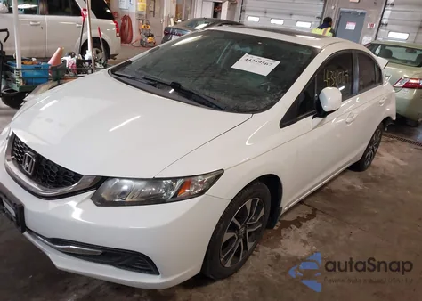 2013 Honda Civic Ex z USA, uszkodzony, nr VIN 19XFB2F88DE079850